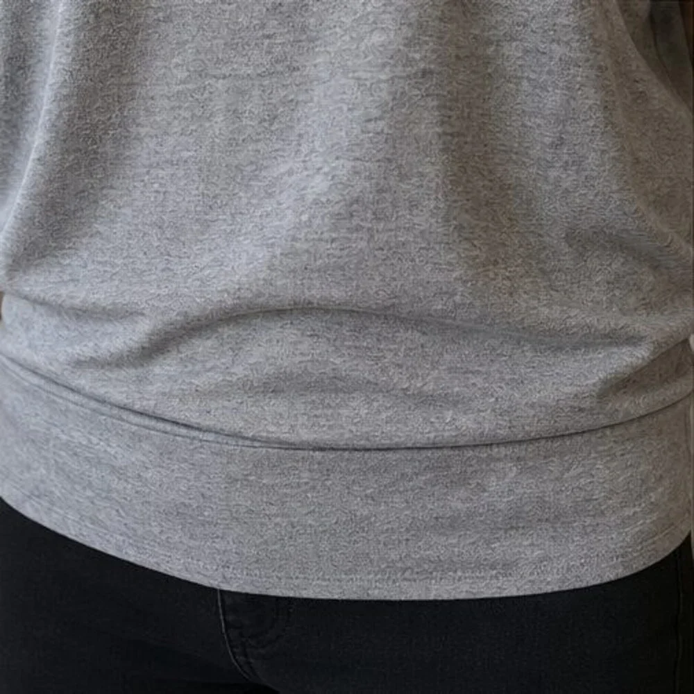 Gray Tunic Blouse
